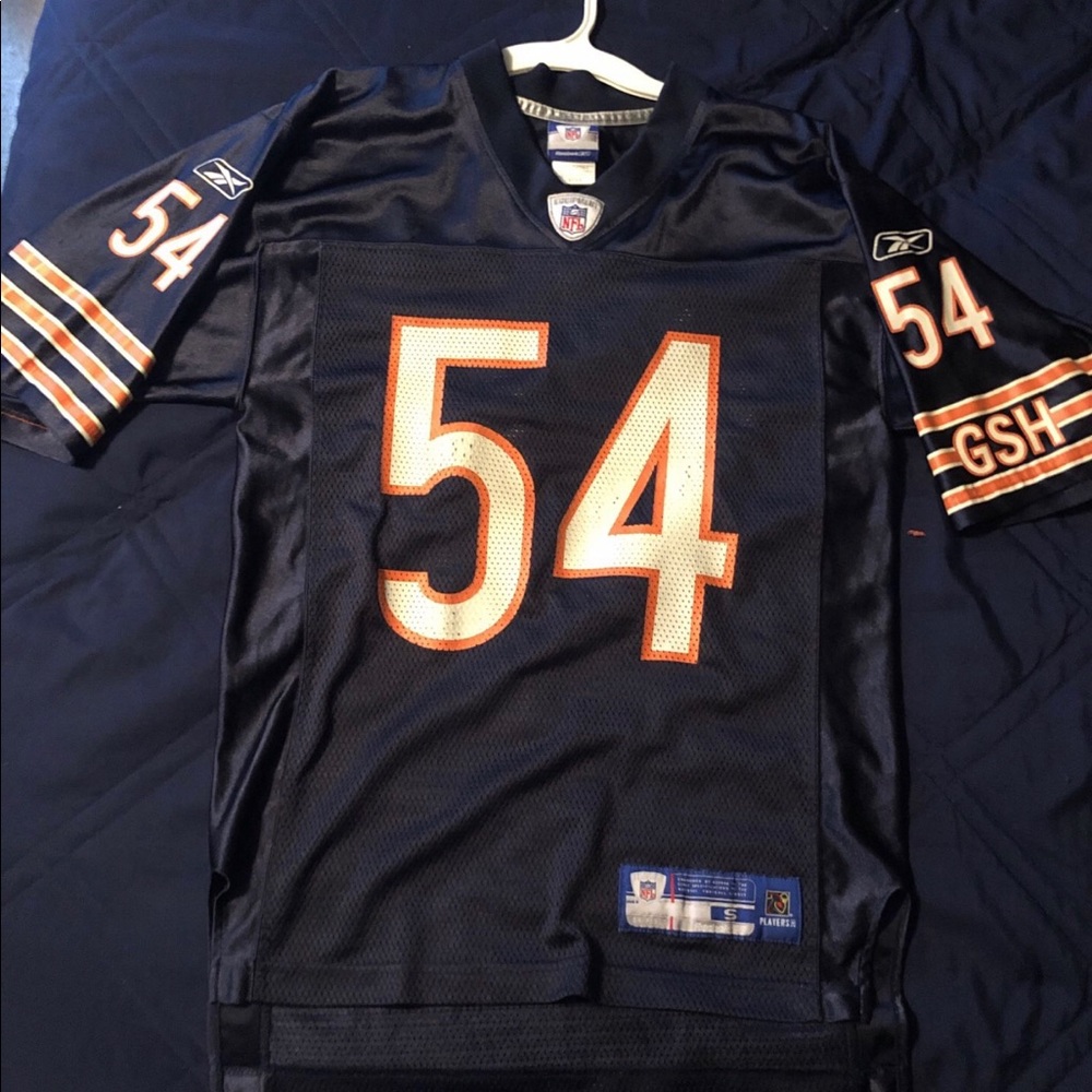 Brian Urlacher men’s small Chicago Bears Jersey